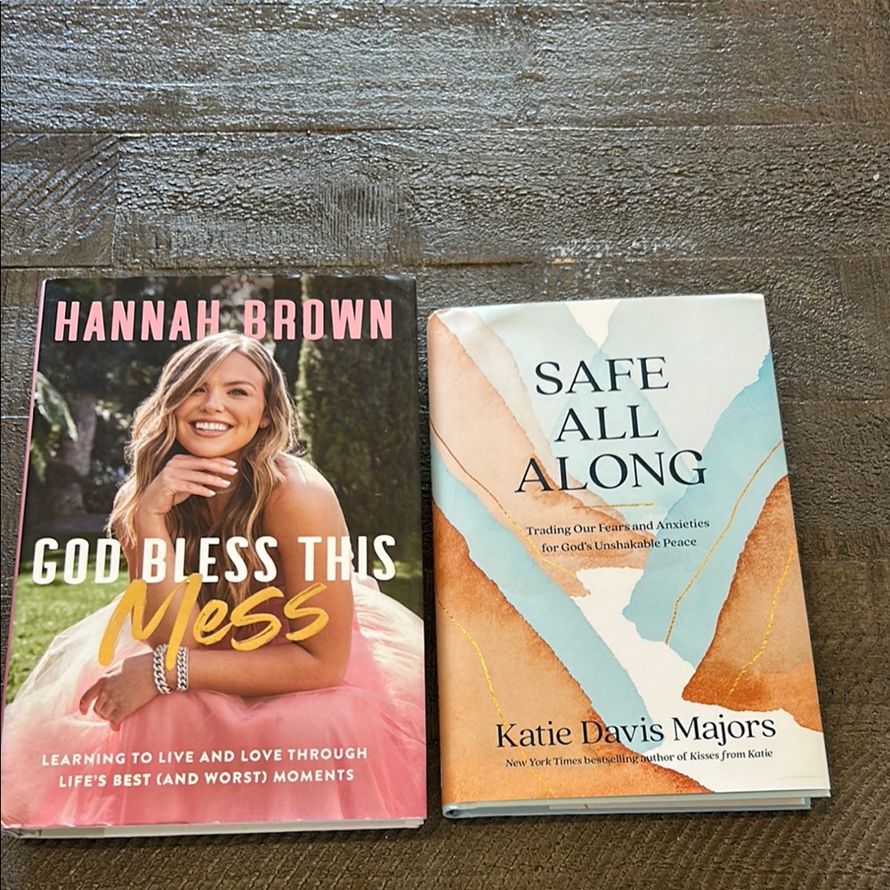 God Bless This Mess and Safe All Along Books